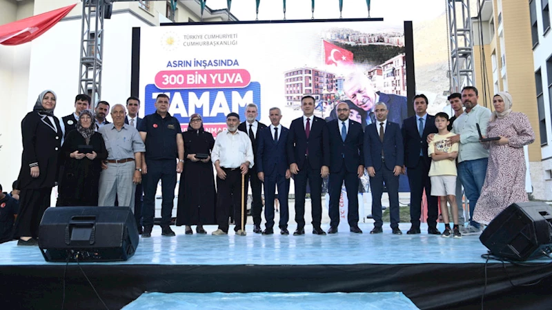 Kahramanmaraş’ta 5 Bin 749 Yeni Yuva Teslim Edildi