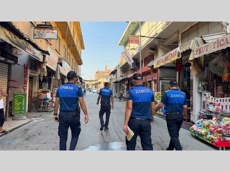 TARSUS BELEDİYESİ’NDEN KALDIRIM İŞGALLERİNE KARŞI KARARLI DENETİM