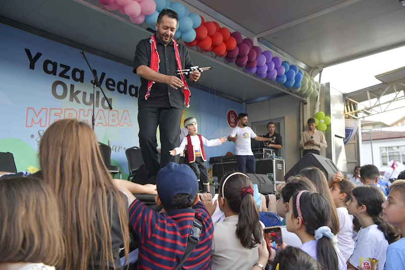 ÇOCUKLAR “YAZA VEDA, OKULA MERHABA” ŞENLİĞİNDE BULUŞTU