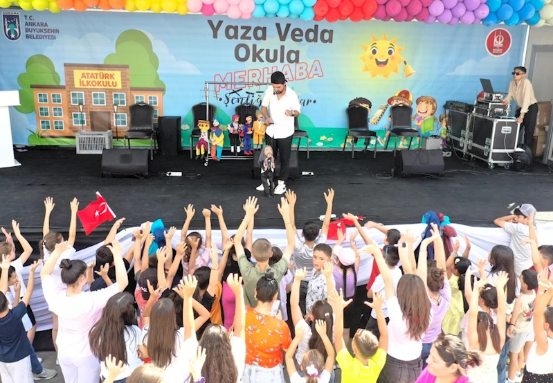 Keçiören’de yaz tatiline eğlenceli veda