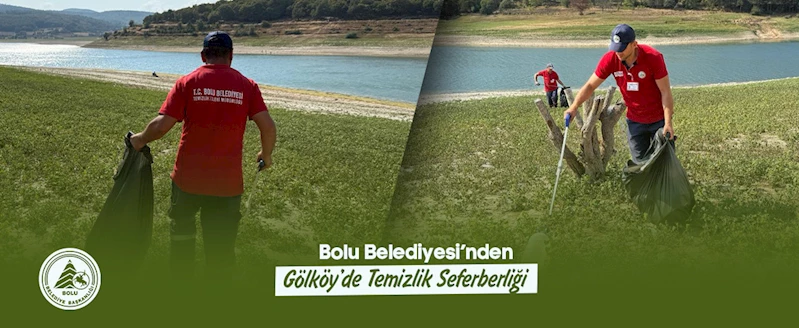 Bolu Belediyesi’nden Gölköy’de Temizlik Seferberliği