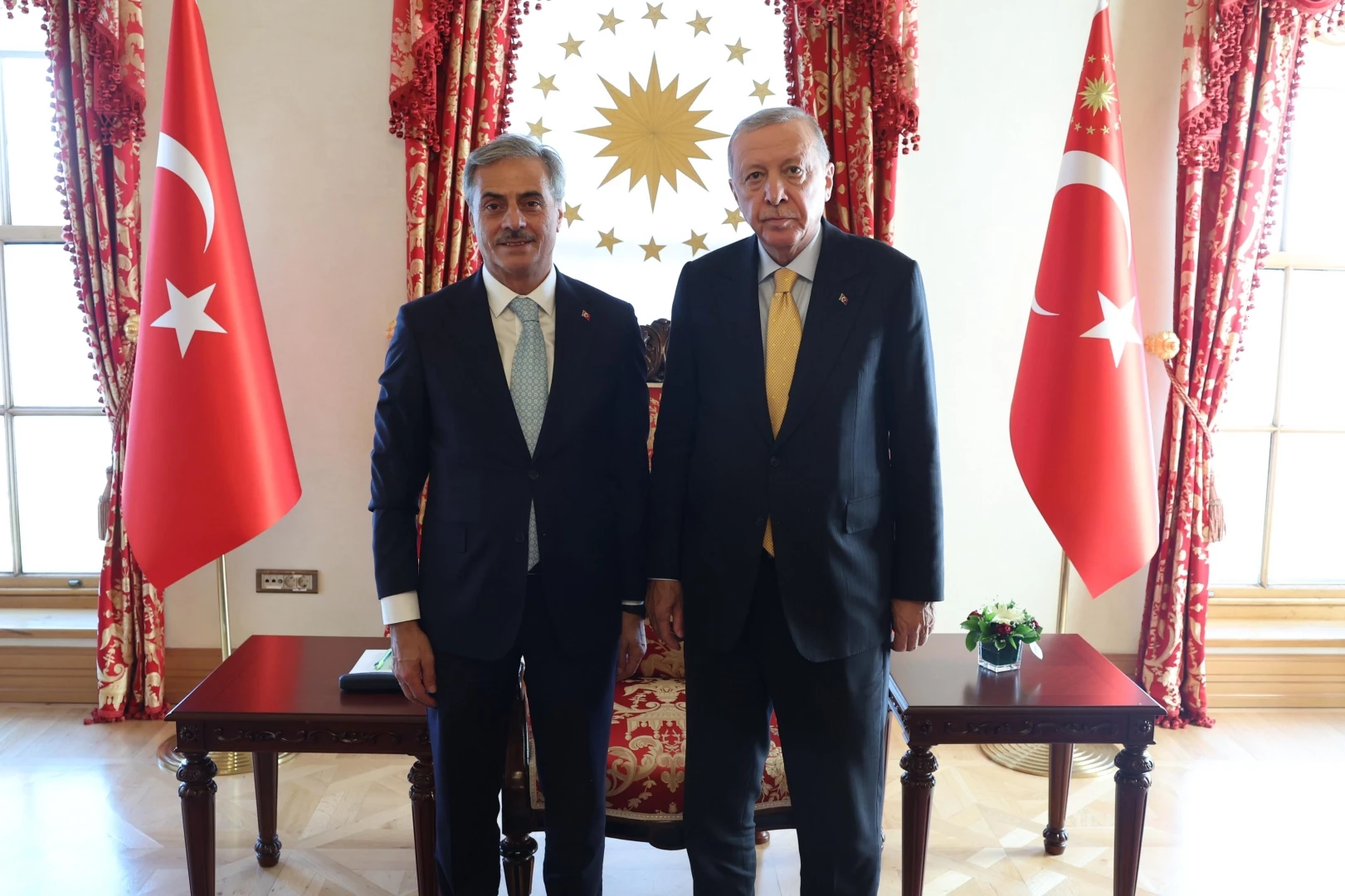 Başkan Alemdar, Cumhurbaşkanı Erdoğan’la görüşmesinin detaylarını paylaştı