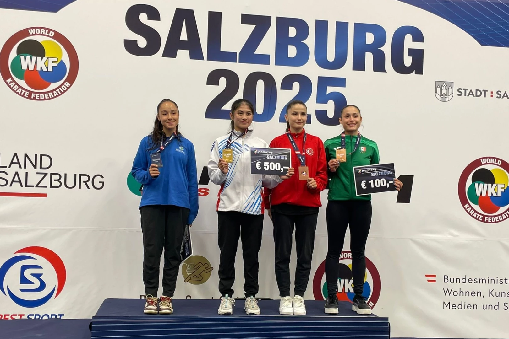 Milli karateci Avusturya’dan gümüş madalyayla döndü