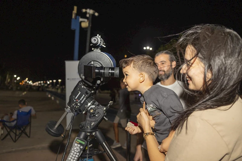 Mersinliler ‘Tam Ay Tutulması’nı Büyükşehir İle Seyretti