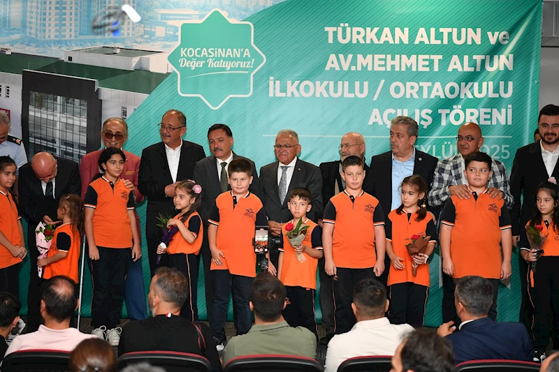 Başkan Büyükkılıç, Hayırsever Altun Ailesinin Okulu ile Eğitim-Öğretim Yılının Açılış Töreni’ne Katıldı