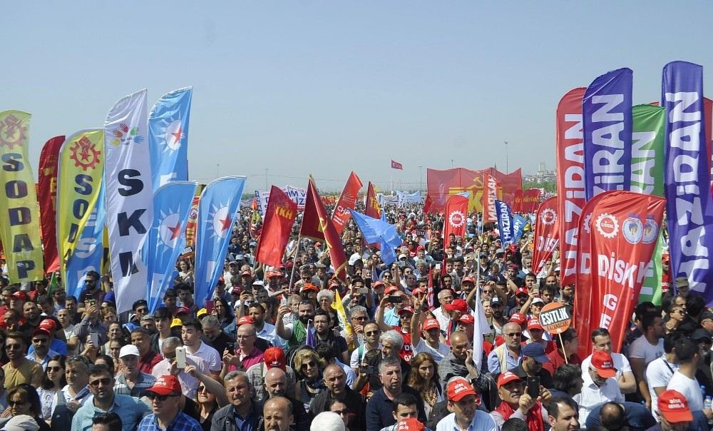 1 Mayıs Emek Ve Dayanışma Günü Maltepede Kutlandı