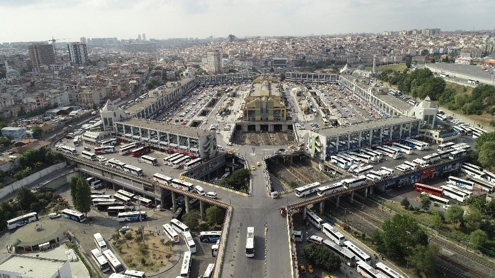 15 Temmuz Demokrasi Otogarında Tatil Dönüşü Yoğunluğu