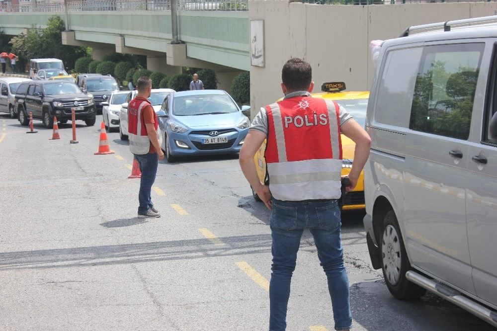 15 Temmuz Demokrasi Otogarındaki Bayram Yoğunluğu Havadan Görüntülendi