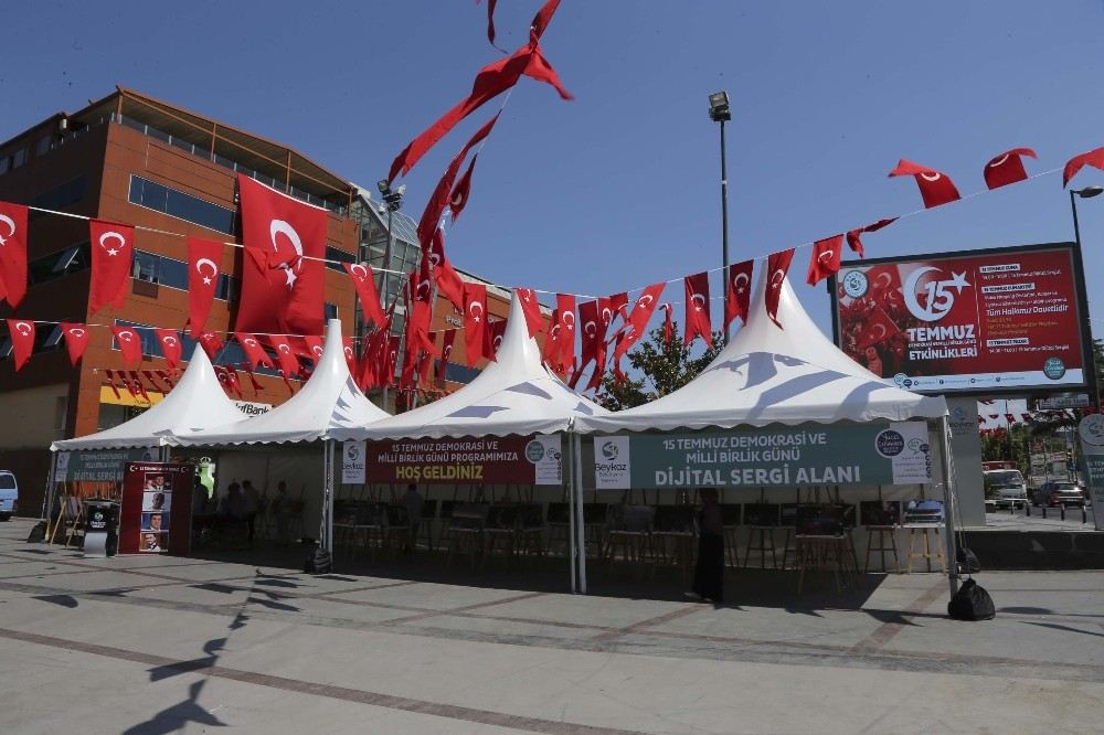 15 Temmuz Dijital Sergisi Açıldı