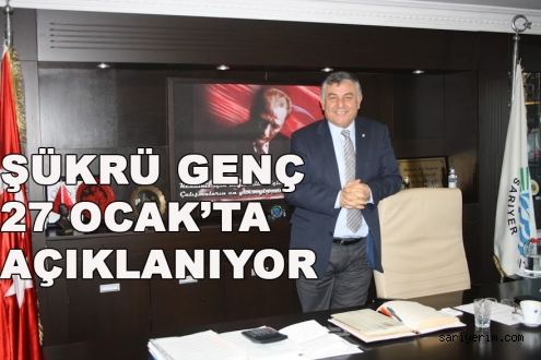 Sarıyer Adayı Şükrü Genç