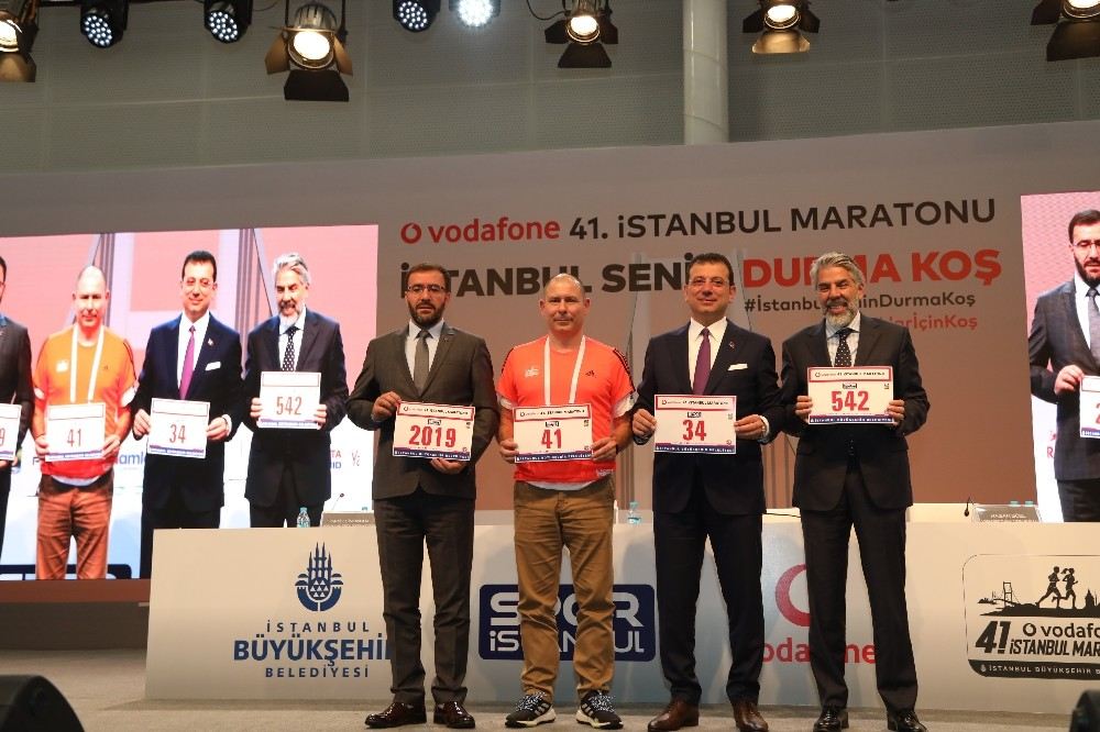 41. Vodafone İstanbul Maratonunda Heyecan Pazar Günü
