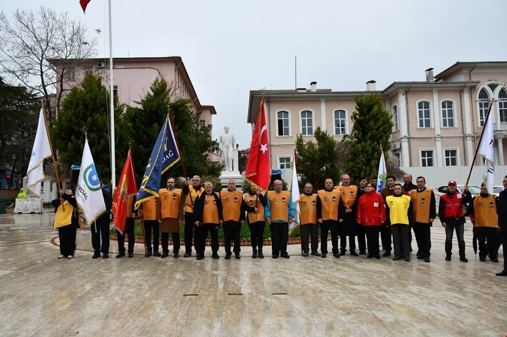 57. Alay Yürüyüş Komitesi Çanakkaleye Uğurlandı