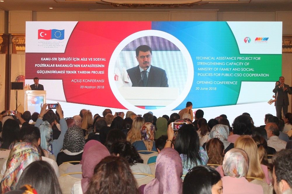 Aile Ve Sosyal Politikalar Bakanlığının, Kapasitesinin Güçlendirilmesi Teknik Yardım Projesinin Konferansı Başladı