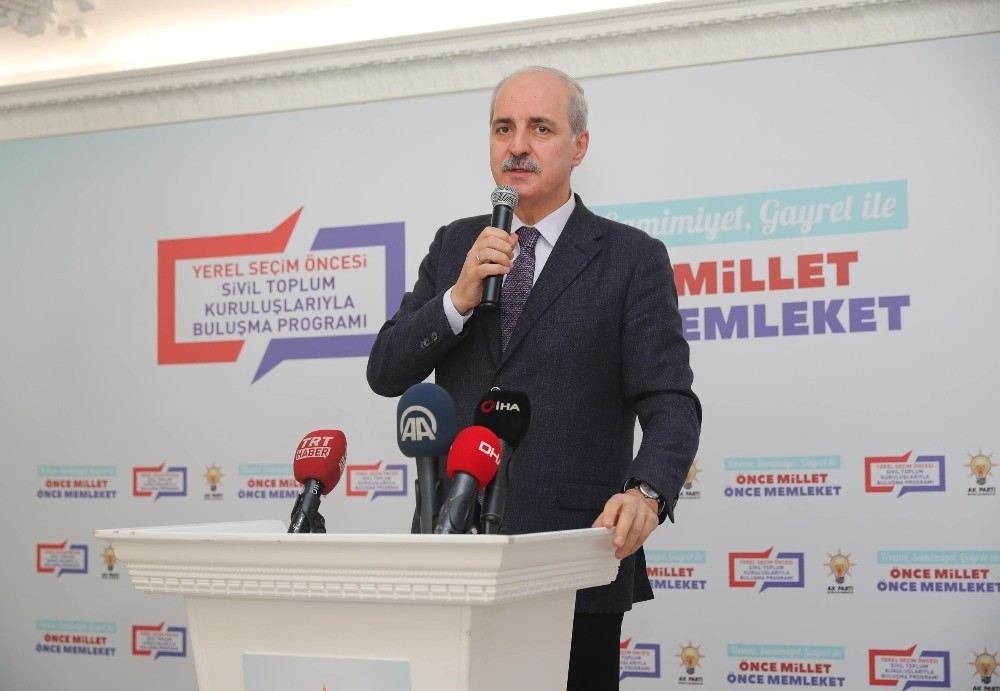 Ak Parti Genel Başkanvekili Kurtulmuş Stk Temsilcileriyle Bir Araya Geldi