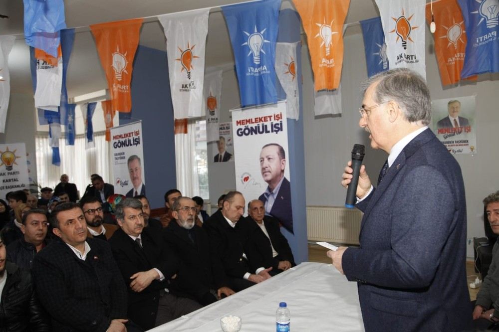 Ak Parti Kartal Belediye Başkan Adayı  Taşyürek, İlçe Sakinleriyle Bir Araya Geldi