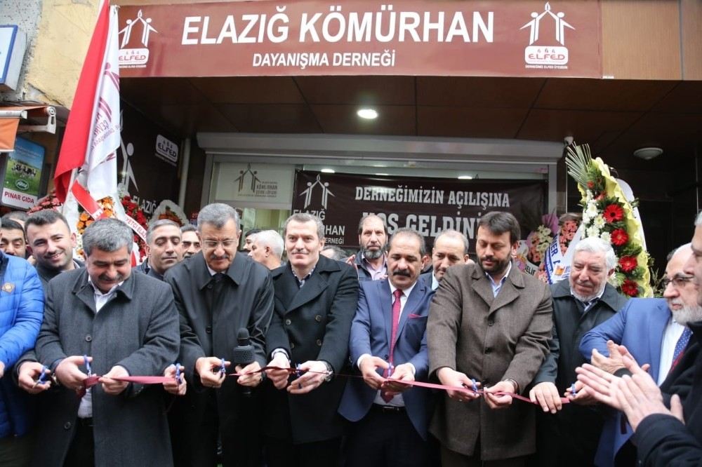 Ak Parti Zeytinburnu Adayı Arısoy, Elazığ Kömürhan Dayanışma Derneğinin Açılışına Katıldı