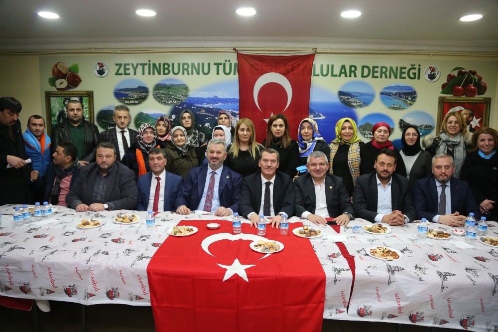 Ak Parti Zeytinburnu Adayı Arısoya Giresunlular Ve Mardinlilerden Tam Destek