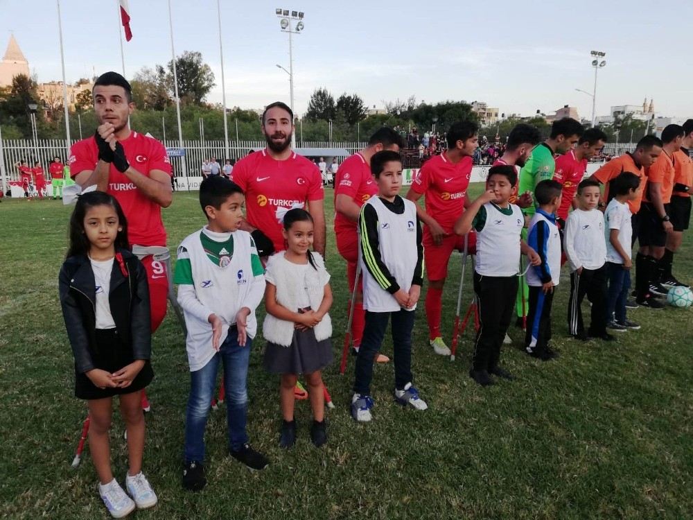 Ampute Milli Takımı, Abdyi 5-1 Mağlup Etti