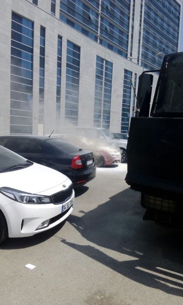 Anadolu Adalet Sarayında Yangın Paniği
