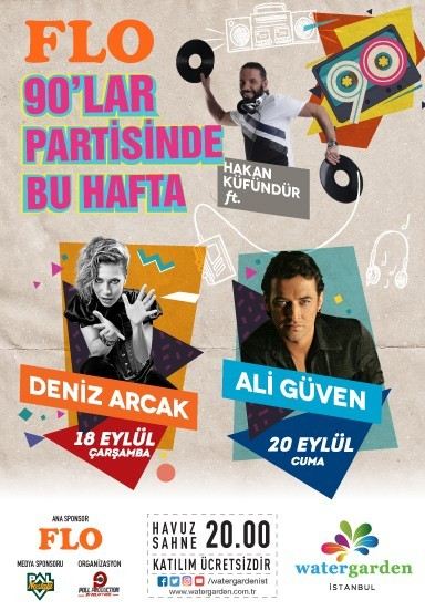 Ataşehirde Açık Hava Konserlerinde 90Lar Rüzgarı
