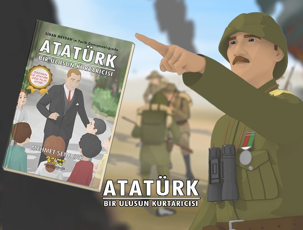 ?Atatürk Bir Ulusun Kurtarıcısı Çizgi Romanı Raflarda