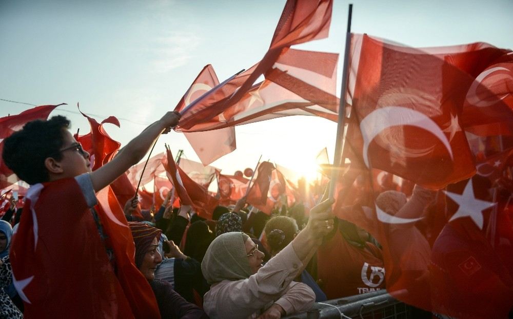 Atatürk Havalimanında 15 Temmuz Milli Birlik Ve Demokrasi Günü Programı Başladı