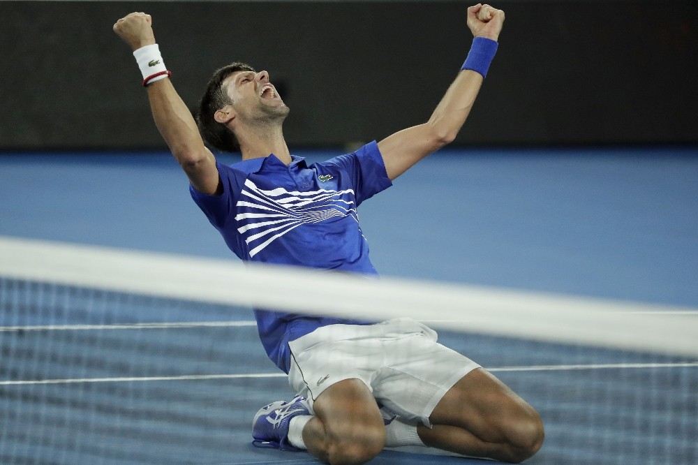 Avustralya Açıkta Şampiyon Novak Djokovic
