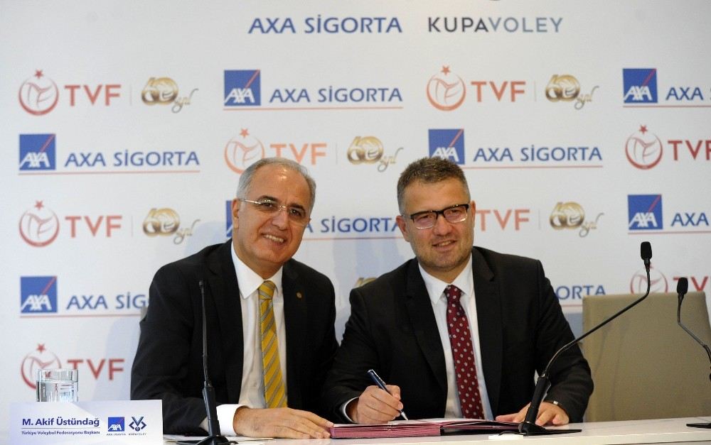 Axa Sigorta Kupa Voleyin Ana Sponsoru Oldu