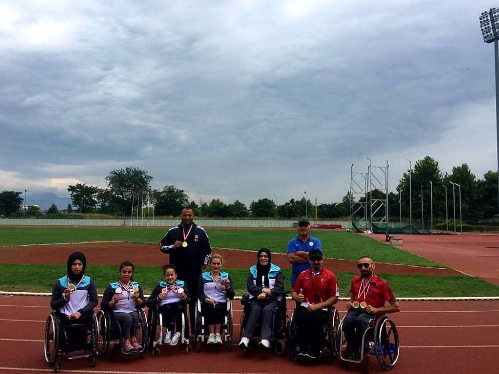 Bağcılarlı Engelli Atletler 15 Temmuz Spor Yarışmalarına Damga Vurdu
