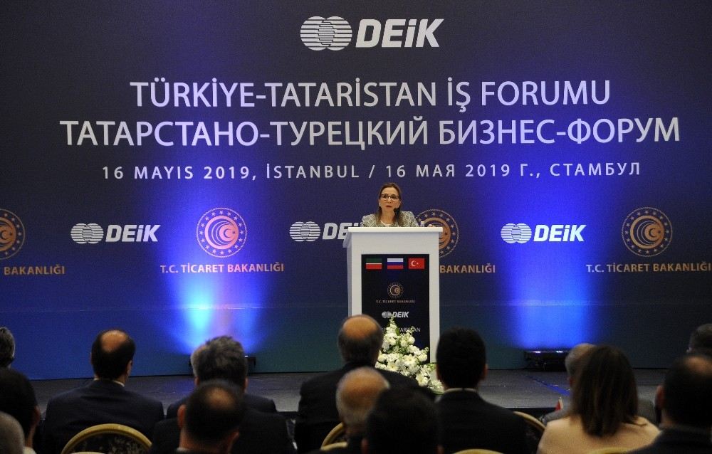 Bakan Pekcan: ?Tataristanlı Firmaların Yatırımlarını Desteklemeye Hazırız?