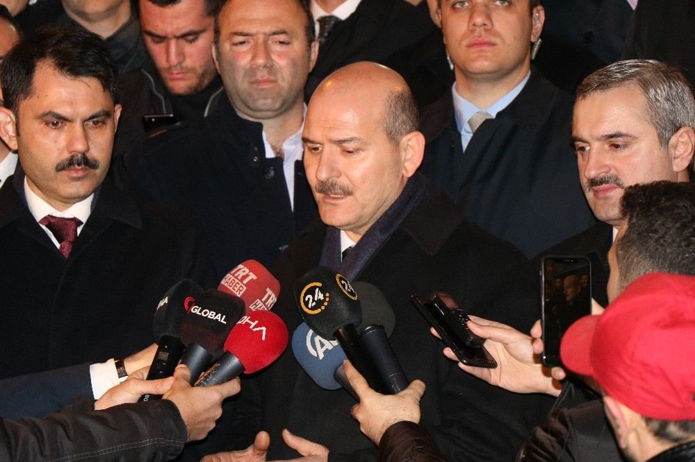 Bakan Soylu: Enkazdan 4 Kişi Daha Çıkarıldı