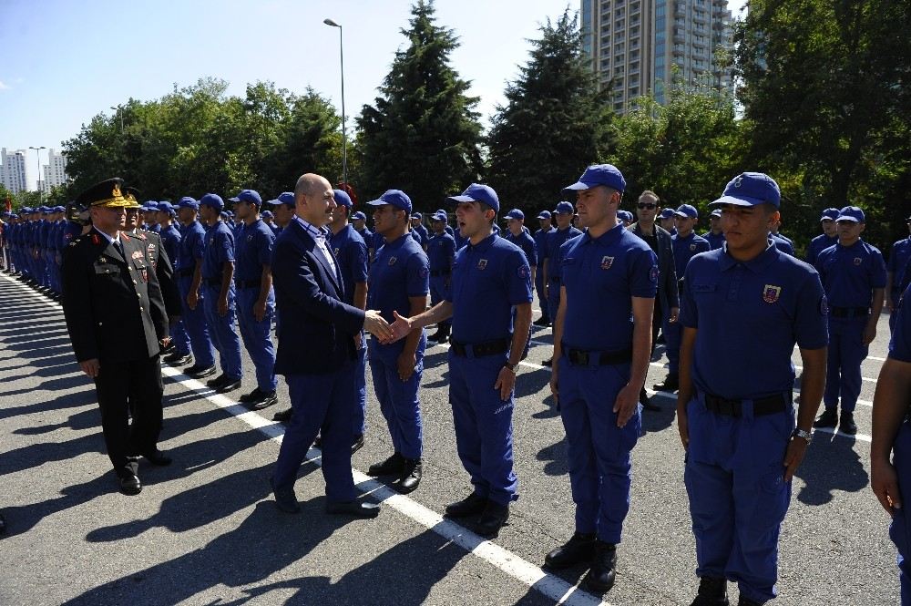 Bakan Soylu, Jandarma Personeli İle Bayramlaştı