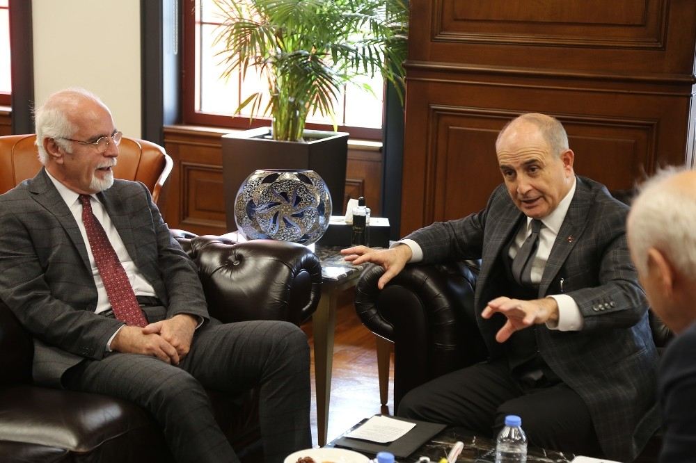 Baro Başkanı Mehmet Durakoğlundan Başkan Akgüne Ziyaret