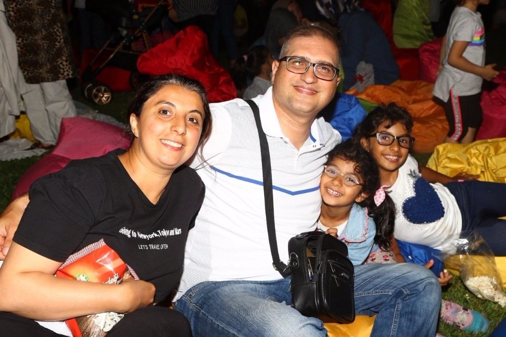 Başakşehir Millet Bahçesinde Sinema Keyfi