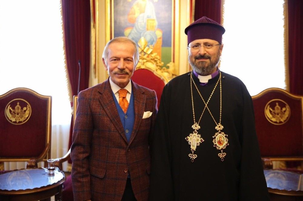 Başkan Aydınerden Bayrampaşalı Ermeni Patriğine Ziyaret
