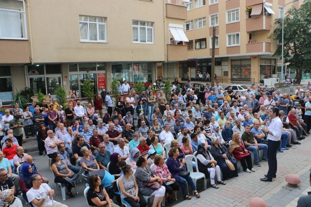 Başkan Gökhan Yüksel, Orhantepe Mahallesindeki Kentsel Dönüşüm Süreci Hakkında Bilgi Verdi