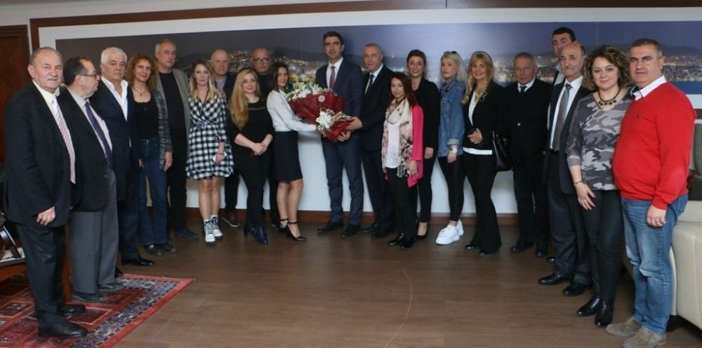 Başkan Yüksele Derneklerden Ziyaret