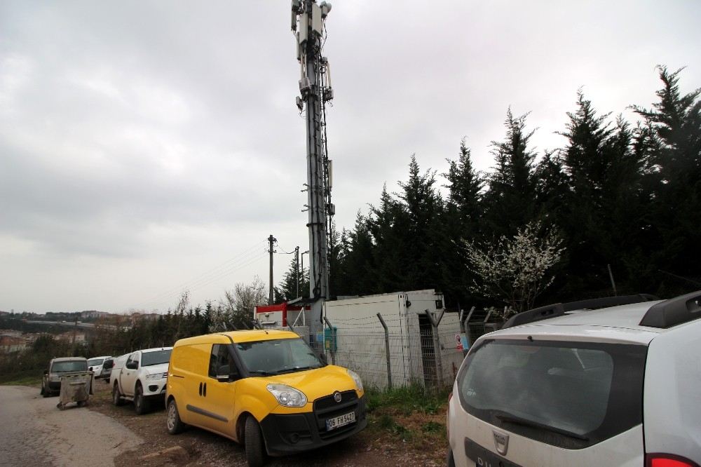 Baz İstasyonuna Giren Hırsızlar, 4 Bin Tl Değerindeki Akü Ve Cihazları Çaldı