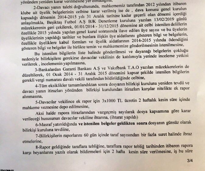 Beşiktaş Denetim Kuruluna Sert Tepki