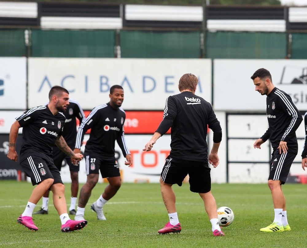 Beşiktaşta Braga Maçı Hazırlıkları Sürüyor