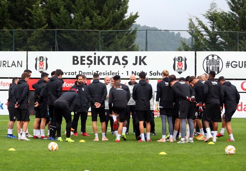 Beşiktaşta Genk Maçı Hazırlıkları Sürdü