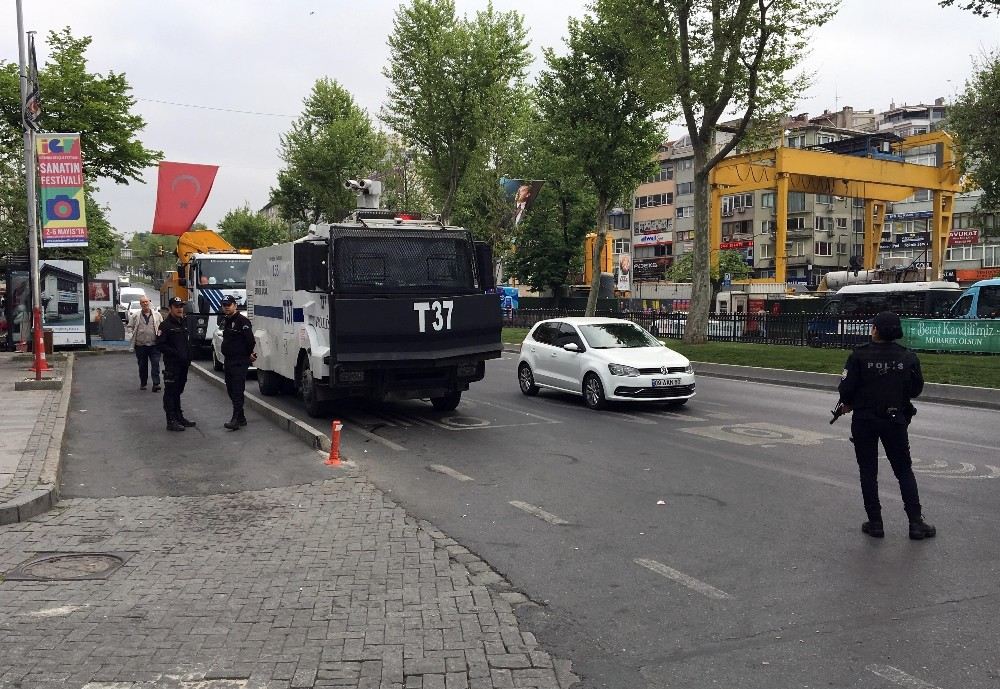 Beşiktaşta Yoğun Güvenlik Önlemleri