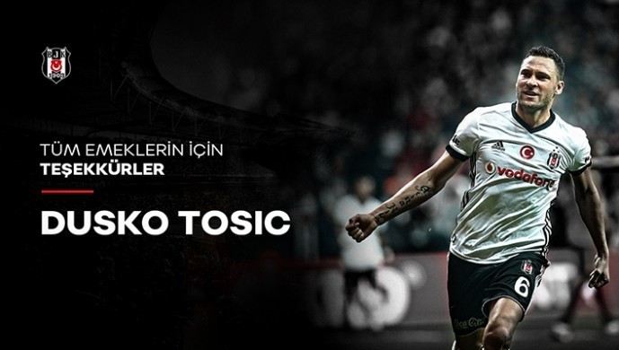 Beşiktaştan Tosice Veda