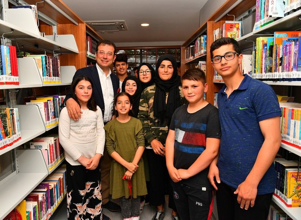 Beylikdüzünün 12Nci Kütüphanesi Marmara Mahallesinde Açıldı