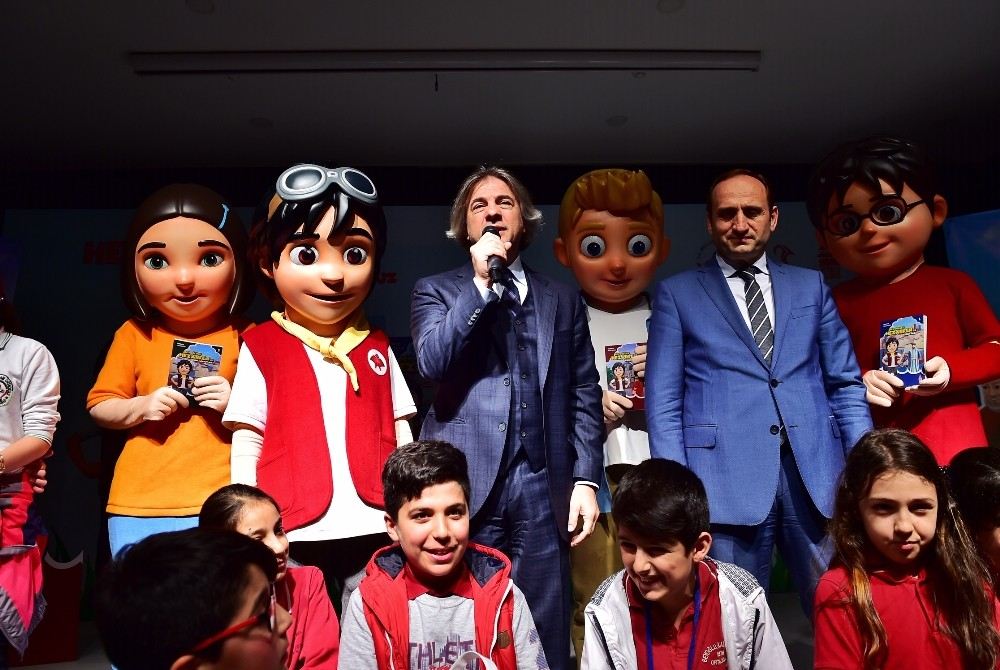 Beyoğlu Belediyesinin Çocuklar İçin Oluşturduğu Hezarfen Karakterinin 4 Kitabı Tanıtıldı