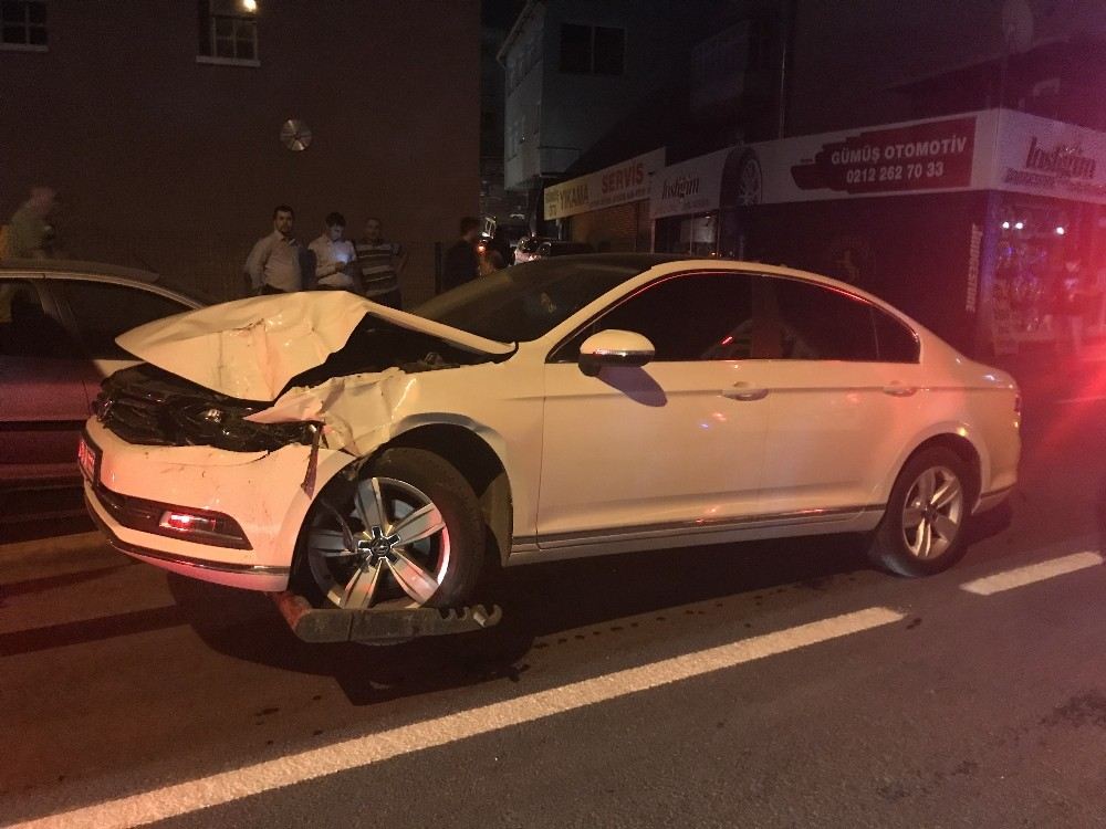 Beyoğlunda Aracıyla Takla Atan Sürücü Aracını Bırakıp Kayıplara Karıştı