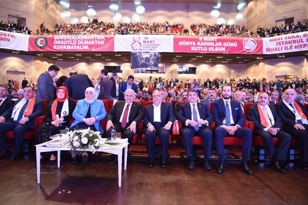 Binali Yıldırım 8İnci Uluslararası Kadın Emeği Buluşması Programına Katıldı