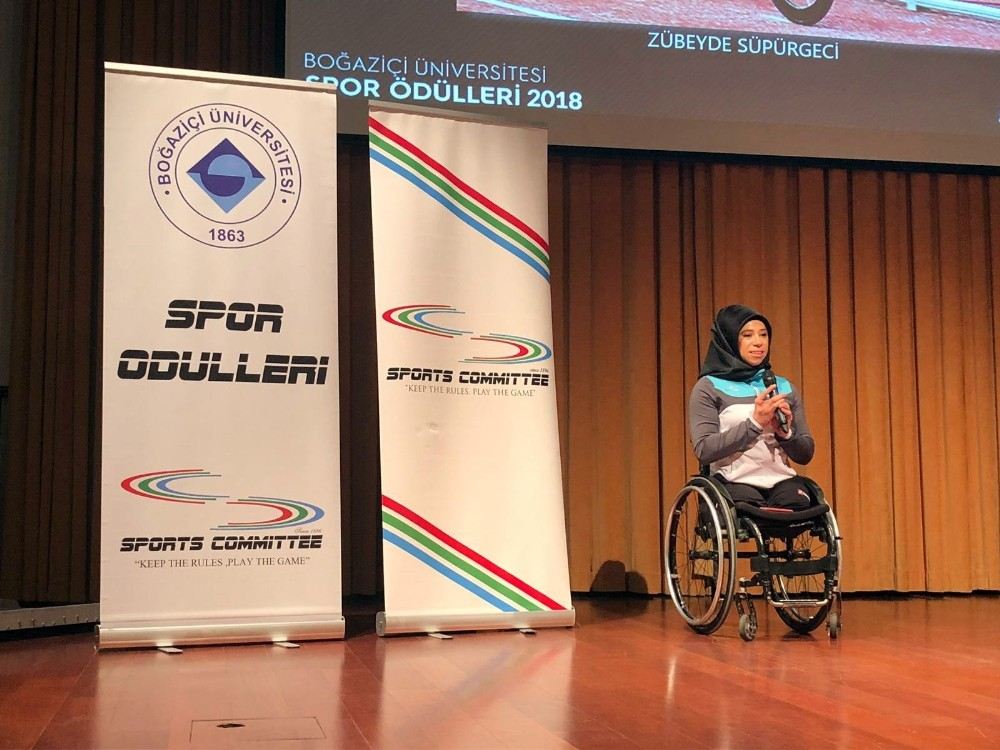 Boğaziçi Üniversitesinden Zübeyde Süpürgeciye Sportsmanship Brotherhood Ödülü