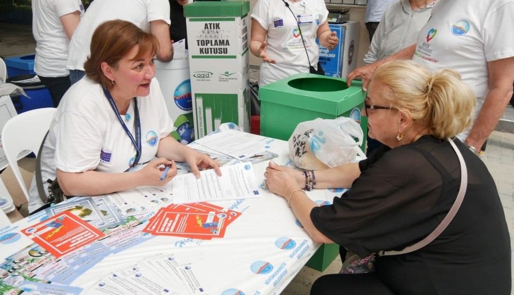 Büyükçekmece Belediyesinden Örnek Bir Geri Dönüşüm Projesi