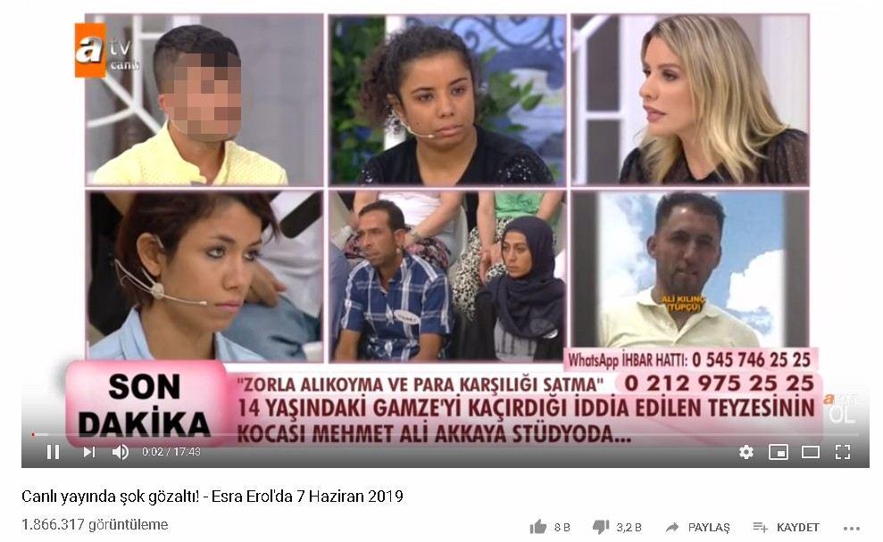 Canlı Yayında Gözaltı 2 Milyon İzlendi